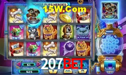 Slots com jackpots e giros grátis na 207Bet