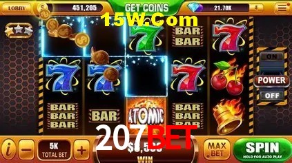 Jackpots e promoções na 207Bet